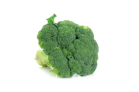 Broccoli on white Stock Photos