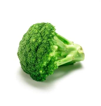 Broccoli on white Stock Photos