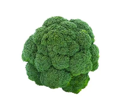 Broccoli on white Stock Photos