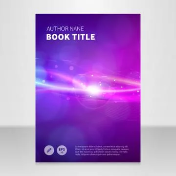 Brochure book abstract vector background design template イラスト素材