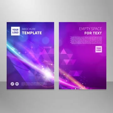 Brochure book abstract vector background design template Stock-Illustration