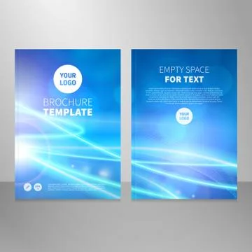 Brochure book abstract vector background design template イラスト素材
