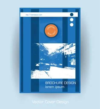 Brochure cover vector Stock Illustration
