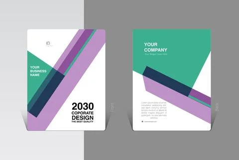 Brochure design Иллюстрация