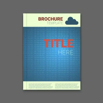 Brochure hex Stock Illustration