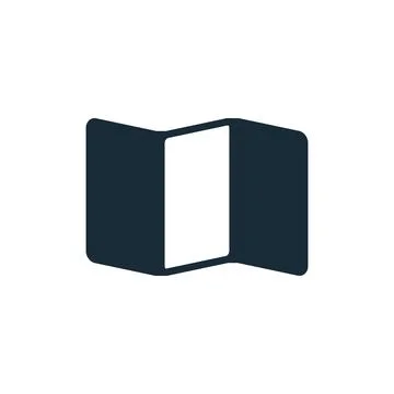Brochure Paper Icon Design Template Elements Stock Illustration