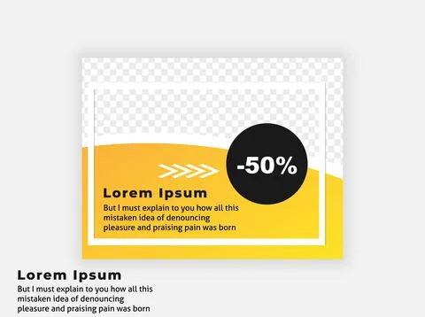 Brochure template for advertising. Vector graphics. Stock Illustration