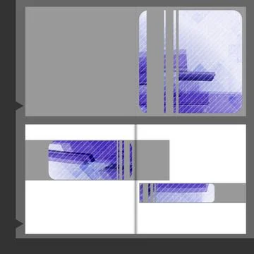 Brochure Template Design. Brochure Template Design. Vector Illustration. E... Stock Photos