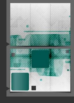 Brochure Template Design. Brochure Template Design. Vector Illustration. E... Stock Photos