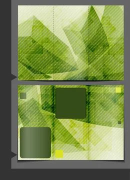 Brochure Template Design. Brochure Template Design. Vector Illustration. E... Stock Photos
