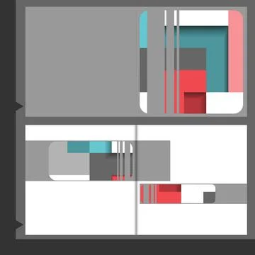 Brochure Template Design. Brochure Template Design. Vector Illustration. E... Stock Photos