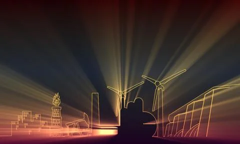 Brochure template design. Stock Illustration