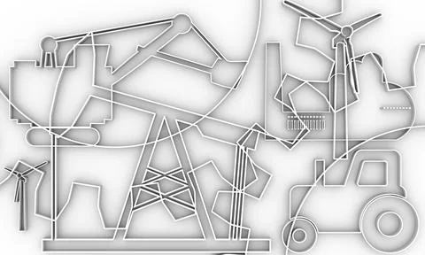 Brochure template design. Stock Illustration