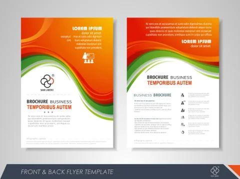 Brochure template Stock Illustration