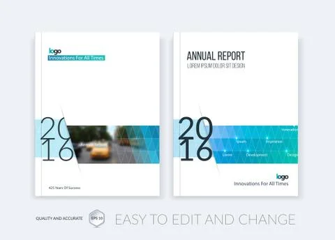 Brochure template layout, cover design annual report, magazine 스톡 일러스트