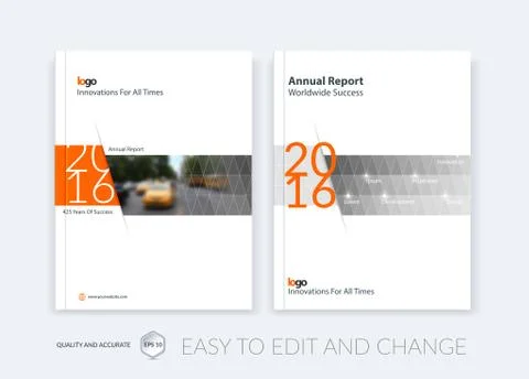 Brochure template layout, cover design annual report, magazine 스톡 일러스트