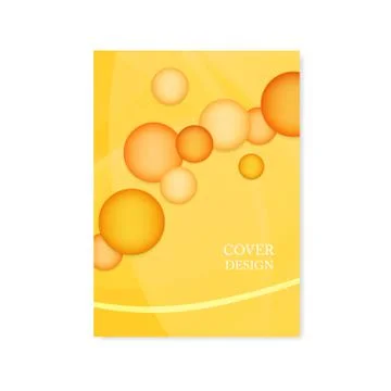 Brochure template layout, cover design annual report, magazine, flyer or book Stock Illustration
