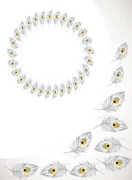 Brochure for text Stock Illustration