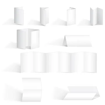 Brochures 스톡 일러스트