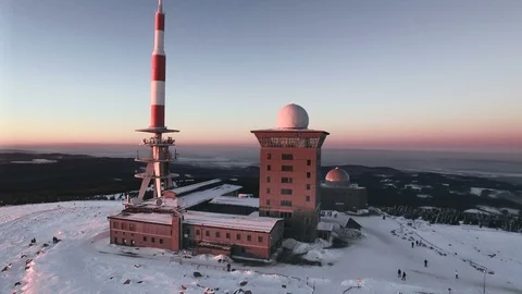Brocken Aerial View 動画素材 85873900