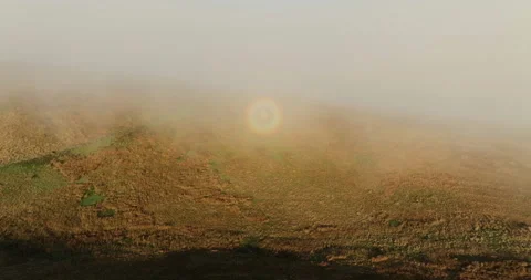 Brocken spectre Stock Footage 296571416