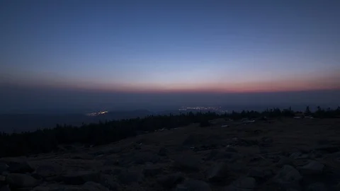 Brocken Sunrise Stock Footage 128954940
