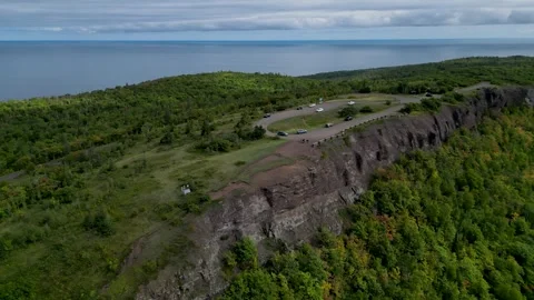 Brockway Mountain Stock Footage 256056186