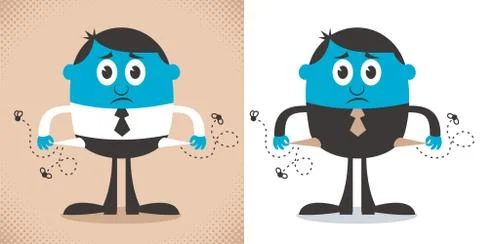 Broke Stock Illustration