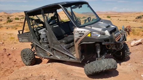 Broken 4x4 Ranger Stock Footage 118087865