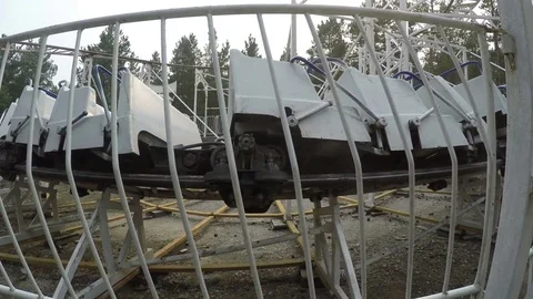 Broken amusement park. Full HD footage 動画素材 69804238