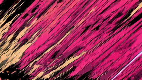 Broken Anime Surface Texture Loop Video stock 309438323