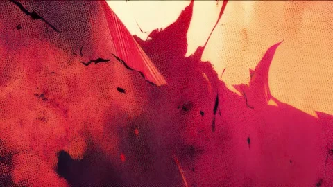 Broken Anime Surface Texture Loop Stock Footage 309438645