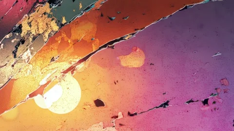 Broken Anime Surface Texture Loop Video stock 309439095