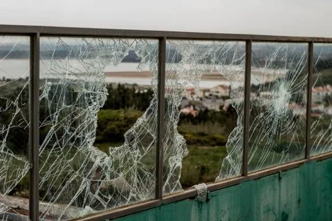Broken Balcony Stock Photos