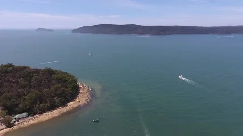 Broken Bay Australia Stock Footage