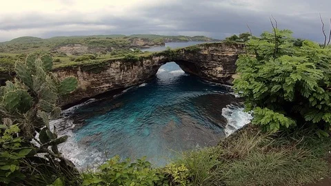 Broken Beach Stock Footage 107629908