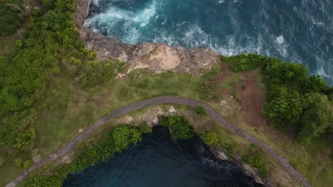 Broken Beach, Nusa Penida Stock Footage 247709928