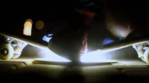 Broken board Stock Footage 127363948