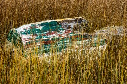 Broken Boat Stock Photos
