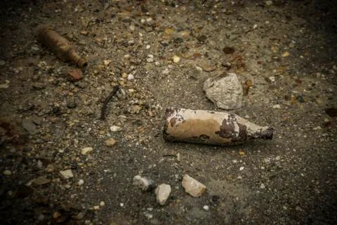 Broken Bottle Stock Photos