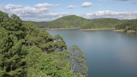 Broken Bow Lake Video stock 180192447