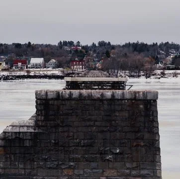 Broken Bridge Stock Photos