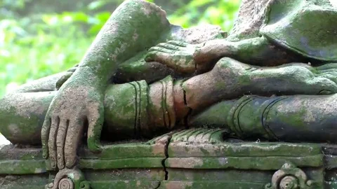 Broken Buddha Stock Footage 69170116
