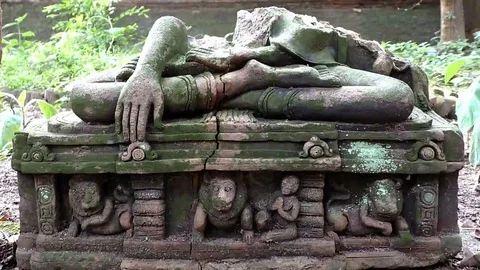 Broken Buddha Stock-Footage 69198232