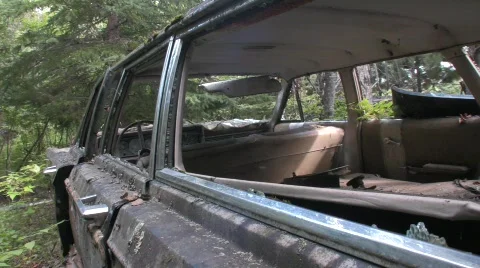 Broken car Vídeo Stock 506892