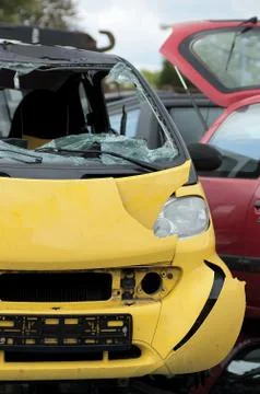Broken car Stock Photos