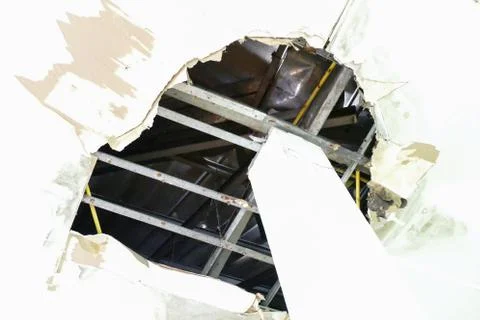 Broken ceiling Stock Photos