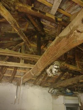 Broken ceiling Stock Photos