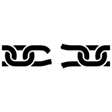 Broken Chain Illustration