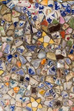 Broken china Stock Photos